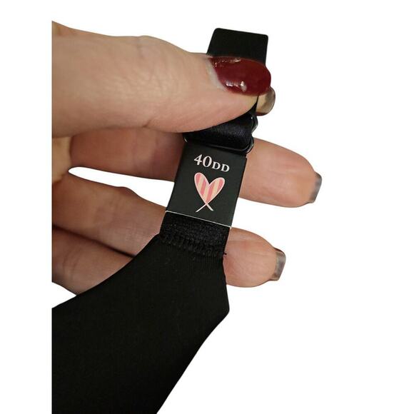 Victoria's Secret t-shirt lightly lined full coverage black underwire bra 40DD - Picture 5 of 5